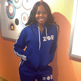 Zeta Blue Tapered Jacket (Unisex Size)